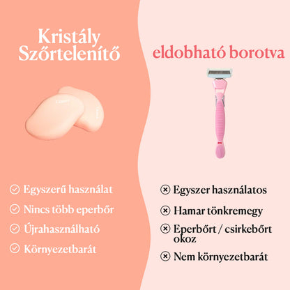 Glamea® Kristály szőrtelenítő